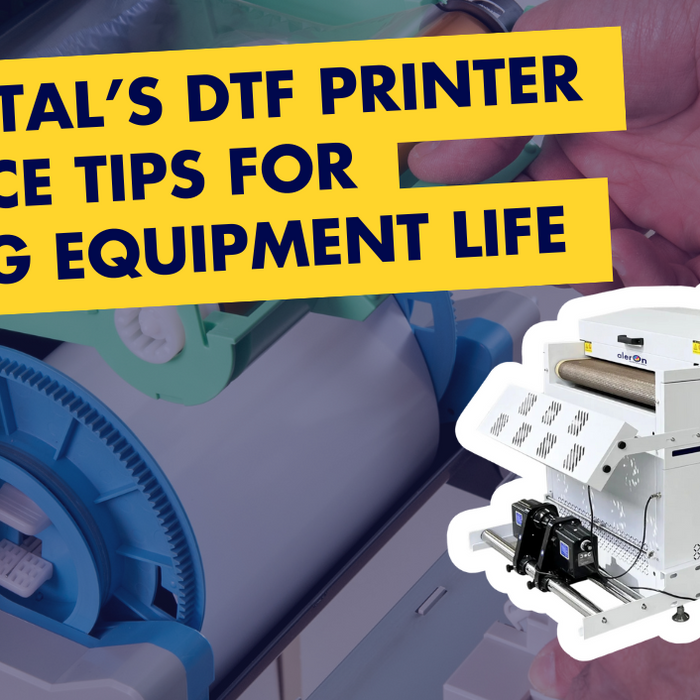 Aleron Digital DTF printer maintenance