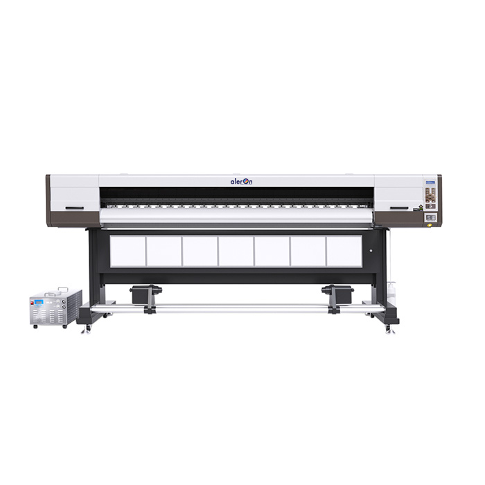 Aleron Latest Multicolor Digital R2R UV Printing Machine Ultra i3200 2402