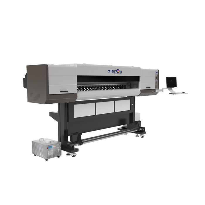 Aleron Latest Multicolor Digital R2R UV Printing Machine Ultra i3200 1902-4