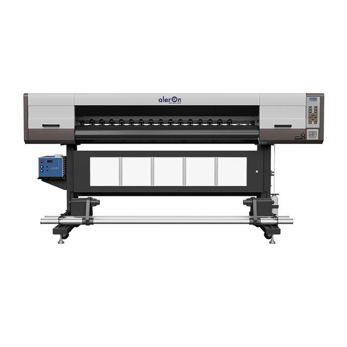 Aleronr Latest Multicolor Digital R2R UV Printing Machine Ultra i3200 1702