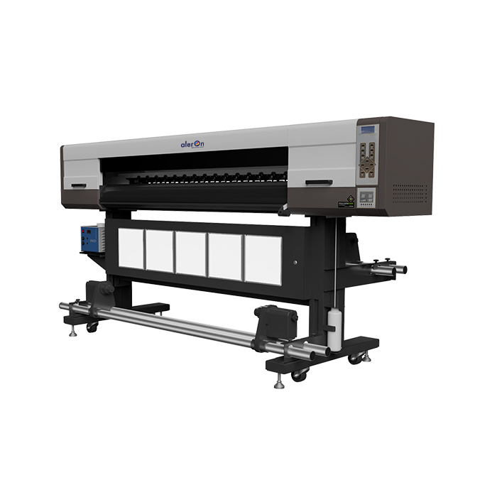 Aleronr Latest Multicolor Digital R2R UV Printing Machine Ultra i3200 1702