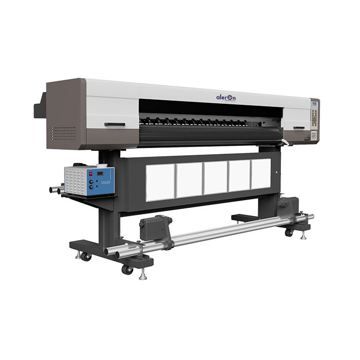 Aleronr Latest Multicolor Digital R2R UV Printing Machine Ultra i3200 1702