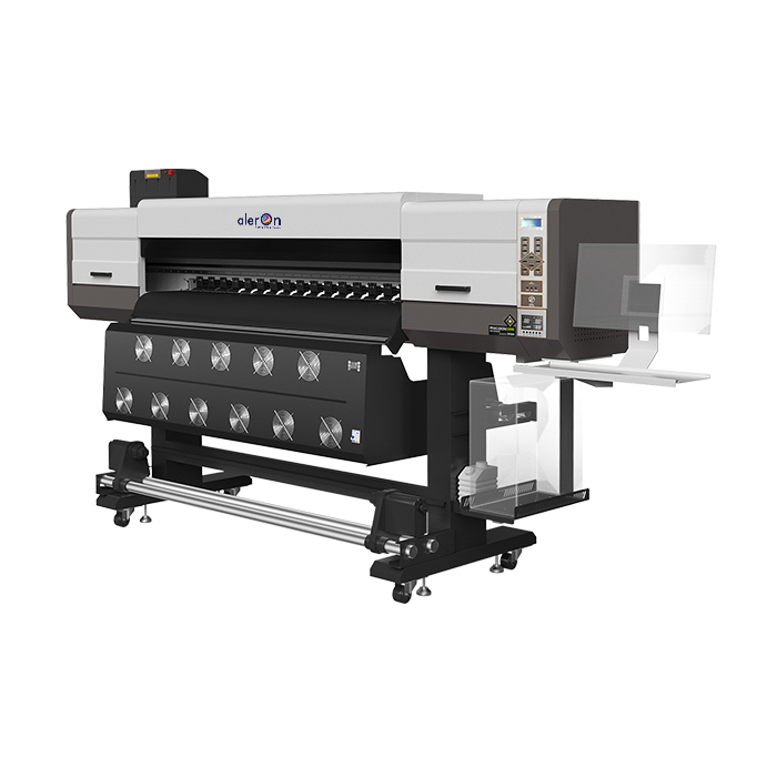 Aleron Eco-Solvent Latest Multicolor Digital Sticker Printing Machine Ultra i3200 1704