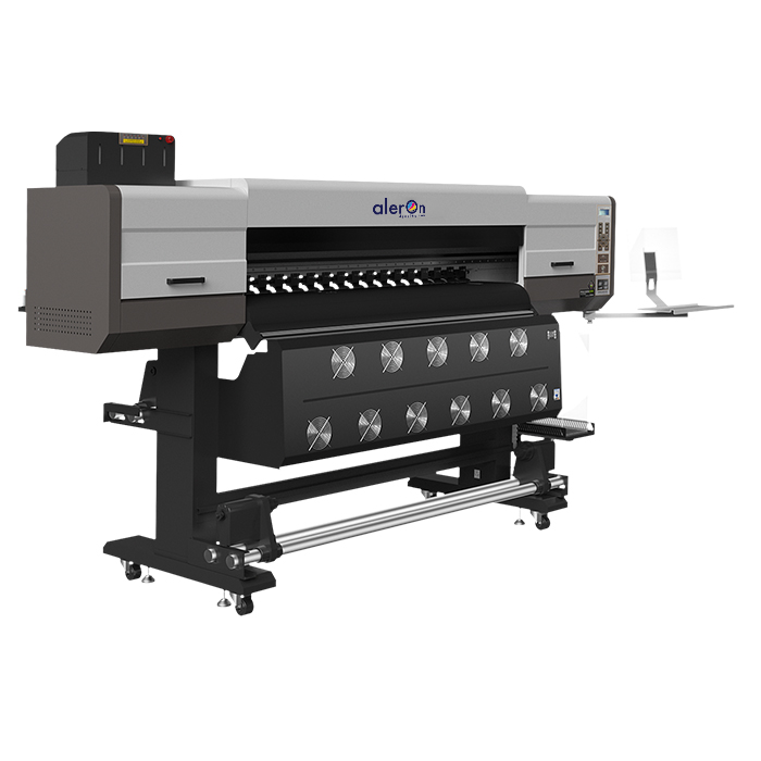 Aleron Eco-Solvent Latest Multicolor Digital Sticker Printing Machine Ultra i3200 1704