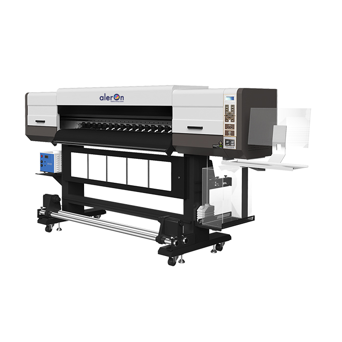 Aleron Latest Multicolor Digital R2R UV Printing Machine Ultra i3200 1704 UV