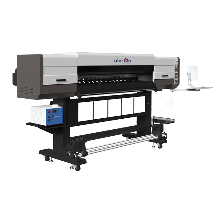 Aleron Latest Multicolor Digital R2R UV Printing Machine Ultra i3200 1704 UV