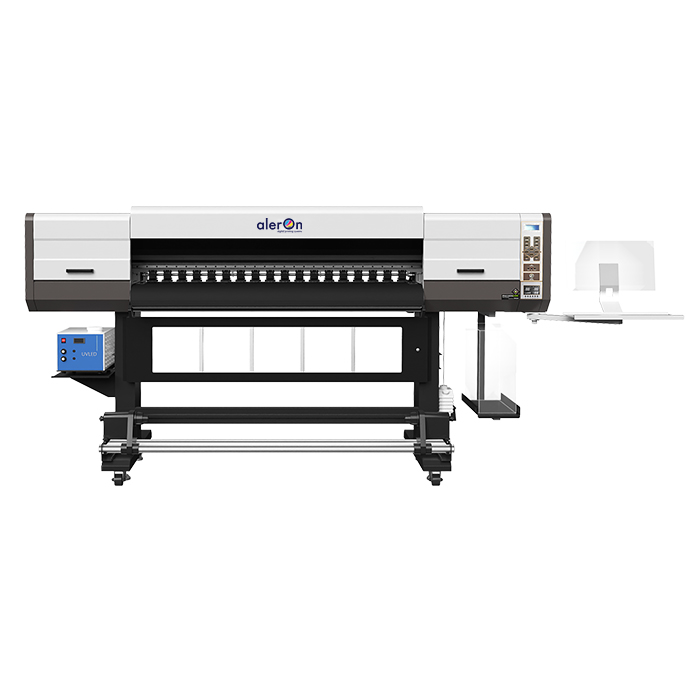 Aleron Latest Multicolor Digital R2R UV Printing Machine Ultra i3200 1704 UV