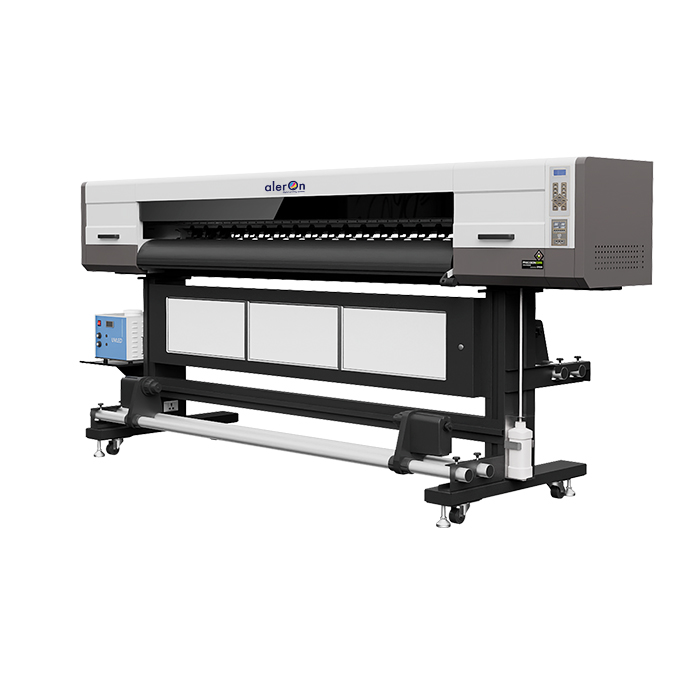 Aleron Latest Multicolor Digital R2R UV Printing Machine Ultra i3200 1902 UV