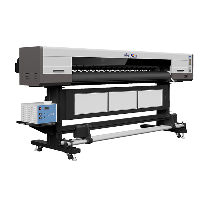 Aleron Latest Multicolor Digital R2R UV Printing Machine Ultra i3200 1902 UV