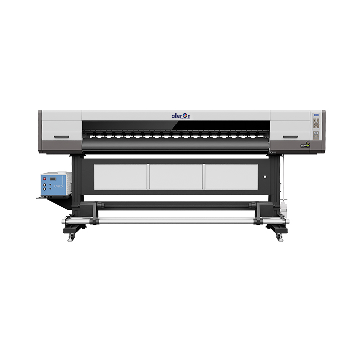 Aleron Latest Multicolor Digital R2R UV Printing Machine Ultra i3200 1902 UV