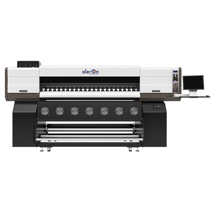 Aleron Eco-Solvent Latest Multicolor Digital Sticker Printing Machine Ultra i3200 1908