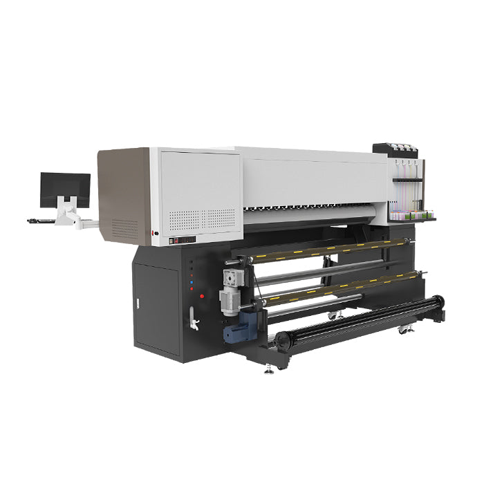 Aleron Eco-Solvent Latest Multicolor Digital Sticker Printing Machine Ultra i3200 1908