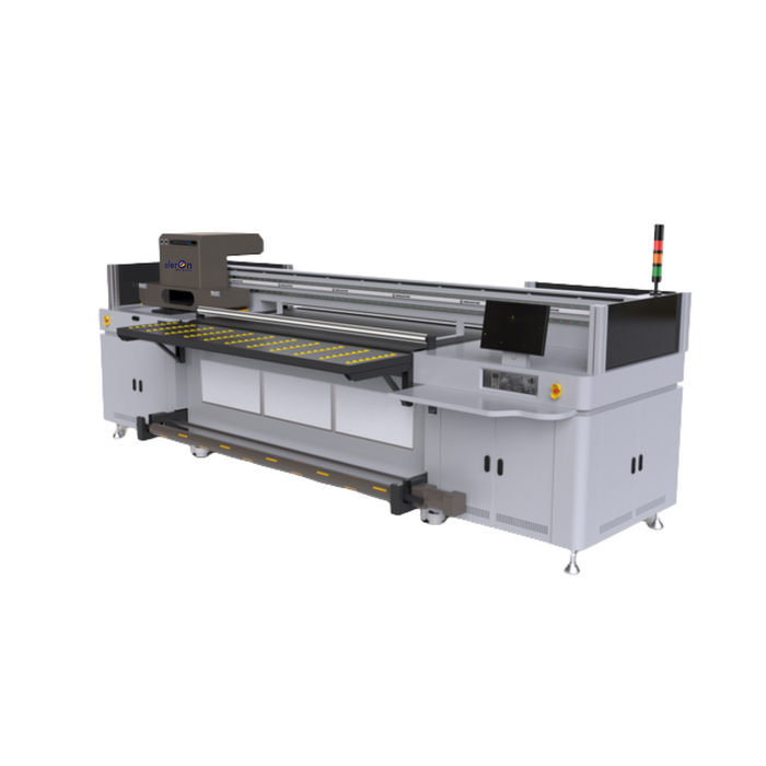 Wit-Color Çok Renkli Dijital Hibrit UV Baskı Makinesi UVIP Gen6 1900