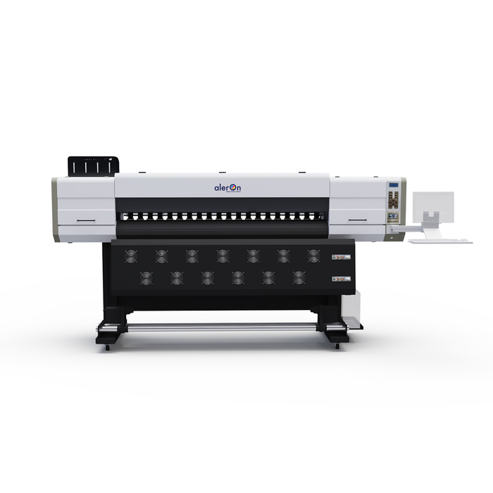 Aleron Eco-Solvent Latest Multicolor Digital Sticker Printing Machine Ultra i3200 1904