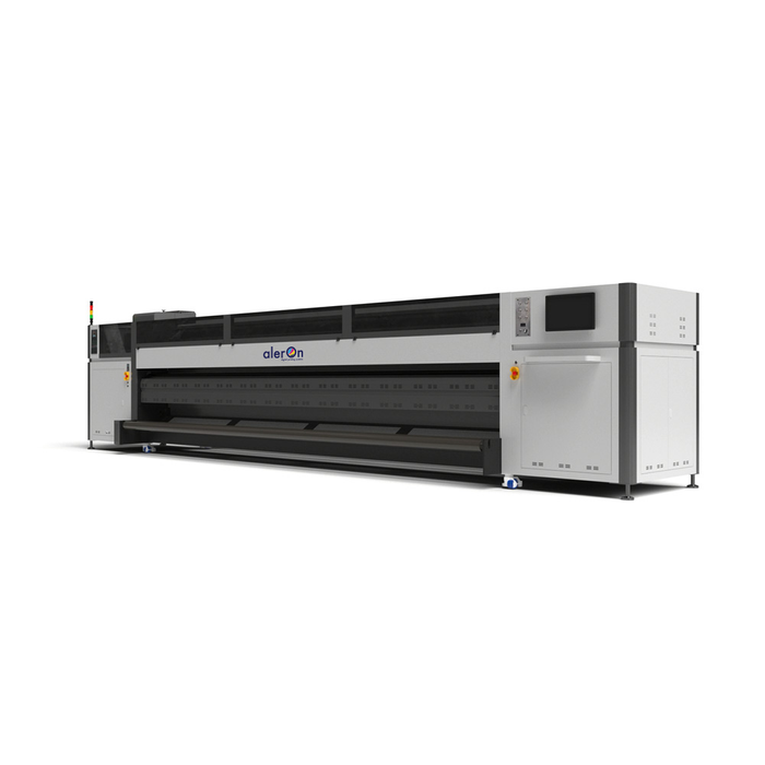 Aleron Rubber Roller Multicolor Digital R2R UV Printing Machine UVIP Gen6 5300