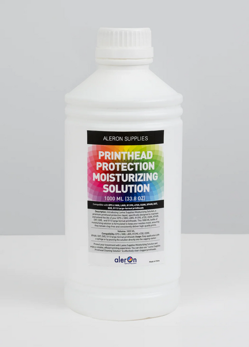 Aleron Supplies Printhead Protection Moisturizing Solution 33.8oz 1000ML