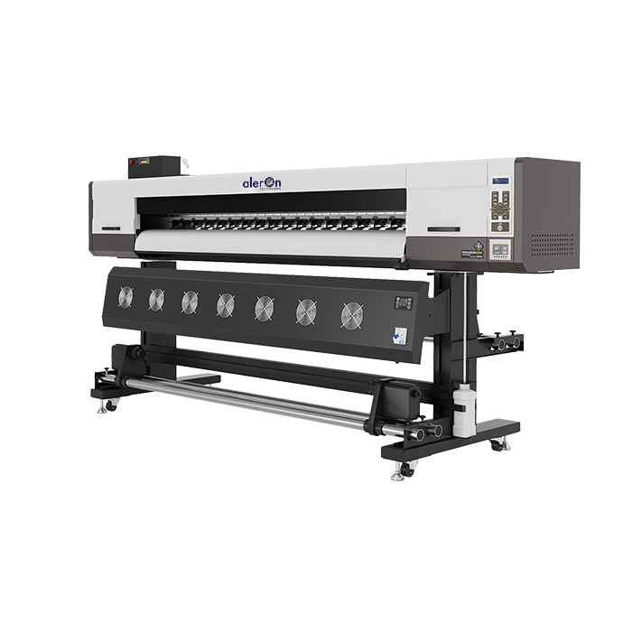 Aleron Eco-Solvent Latest Multicolor Digital Sticker Printing Machine Ultra i3200 1902S