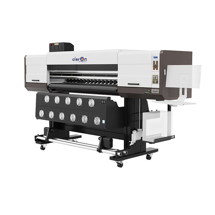 Aleron Eco-Solvent Latest Multicolor Digital Sticker Printing Machine Ultra i3200 1706