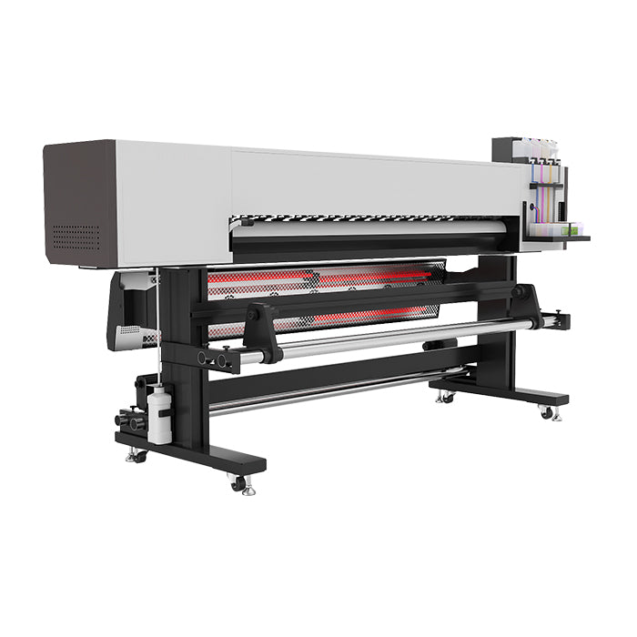 Aleron Eco-Solvent Latest Multicolor Digital Sticker Printing Machine Ultra i3200 1902S