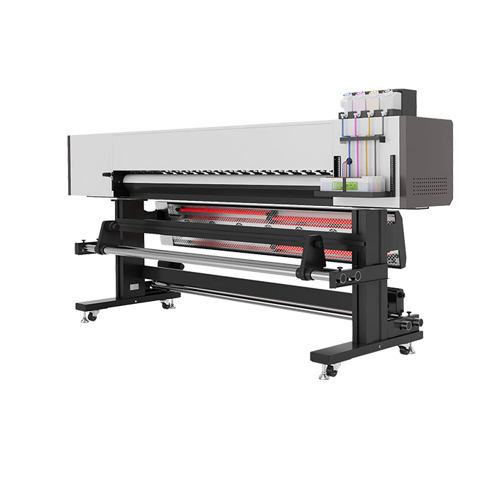 Aleron Eco-Solvent Latest Multicolor Digital Sticker Printing Machine Ultra i3200 1902S