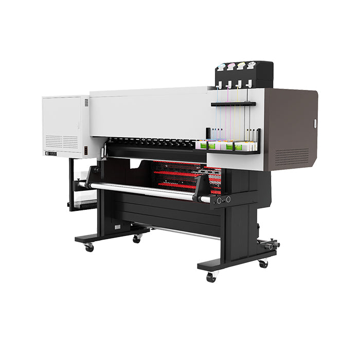 Aleron Eco-Solvent Latest Multicolor Digital Sticker Printing Machine Ultra i3200 1706
