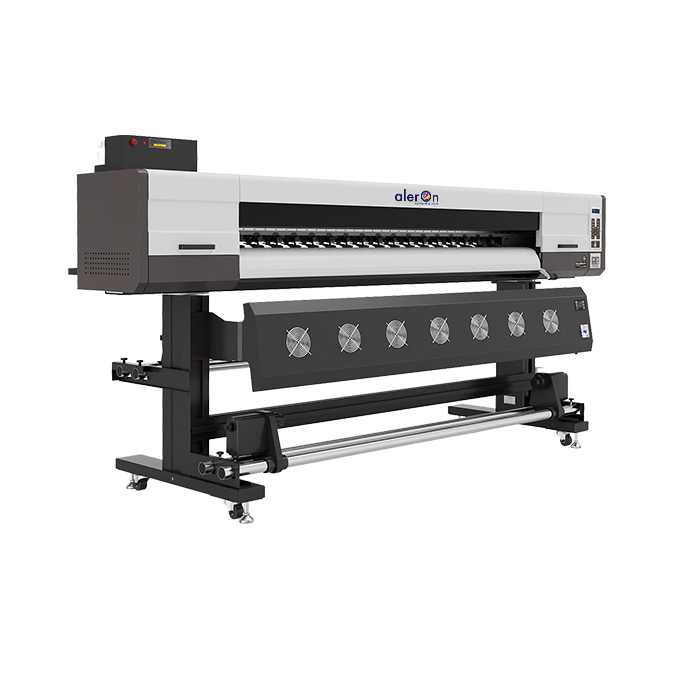 Aleron Eco-Solvent Latest Multicolor Digital Sticker Printing Machine Ultra i3200 1902S