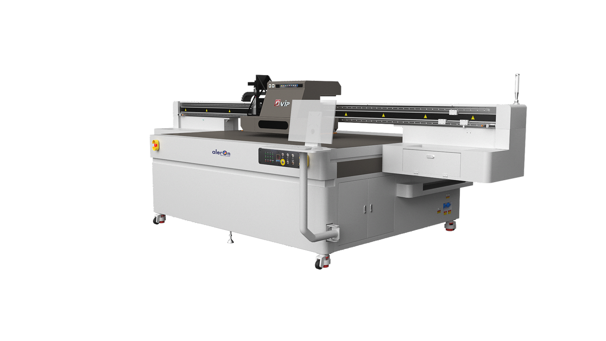 Aleron Multicolor Digital Flatbed UV Printing Machine UVIP Gen6 2513 Visual Positioning Printing